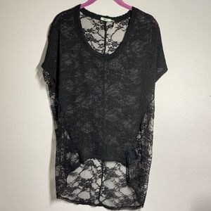 Kimchi Blue Knit Lace Top